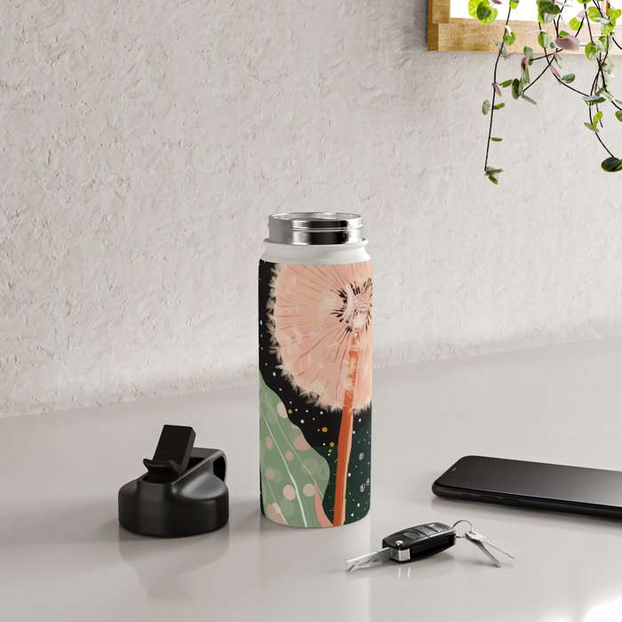 Night Dandelion Water Bottle Gallery Image 4