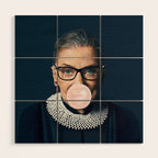 Ruth Bader Ginsburg No. 3 Wood Wall Art Gallery Image 1