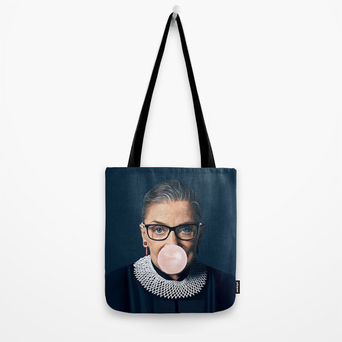 Ruth Bader Ginsburg No. 3 Tote Bag Gallery Image 2