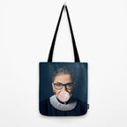 Ruth Bader Ginsburg No. 3 Tote Bag Gallery Image 2