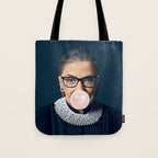 Ruth Bader Ginsburg No. 3 Tote Bag Gallery Image 1