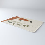 Still Life with Girl and Growing Plant Rug Gallery Image 3