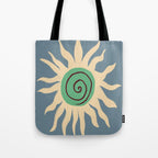 BLUE SUN Tote Bag Gallery Image 1