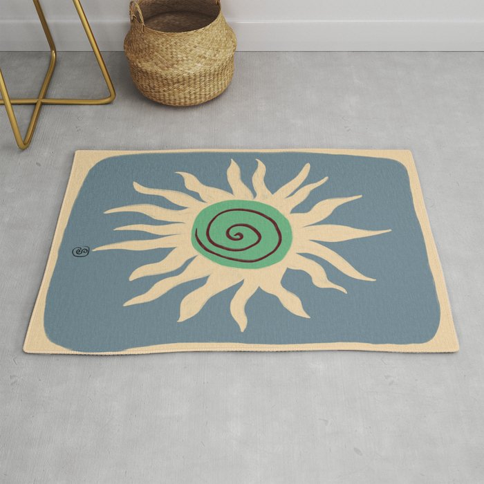 BLUE SUN Rug Gallery Image 1