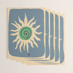 BLUE SUN Wrapping Paper Gallery Image 3