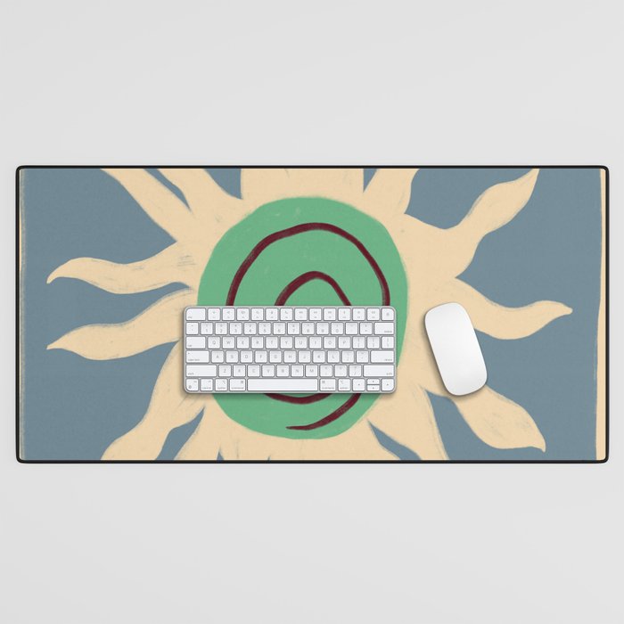 BLUE SUN Desk Mat Gallery Image 1
