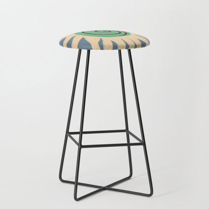 BLUE SUN Stool Gallery Image 1