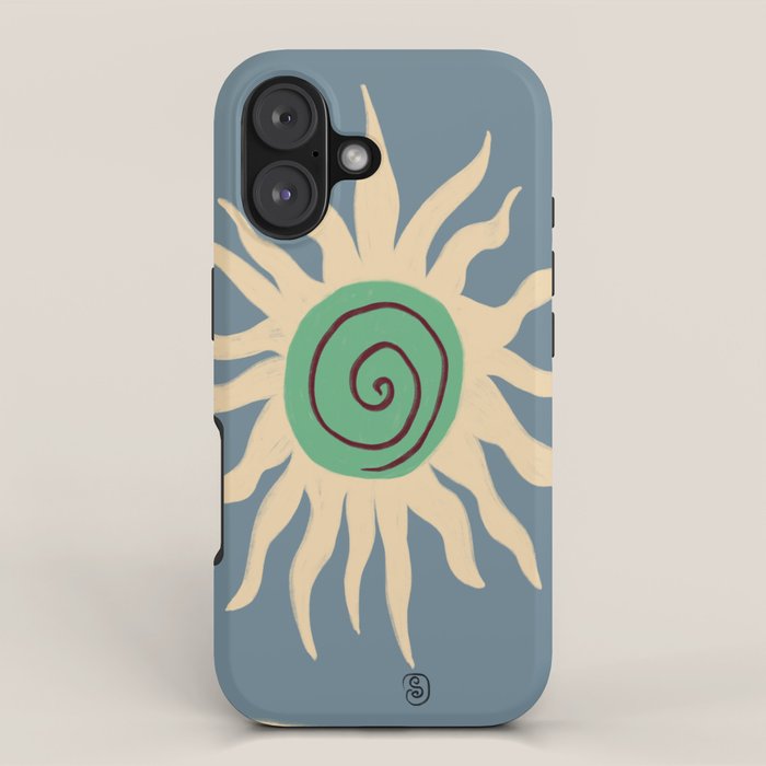 BLUE SUN iPhone Case Gallery Image 1
