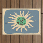 BLUE SUN Outdoor Rug Gallery Image 1