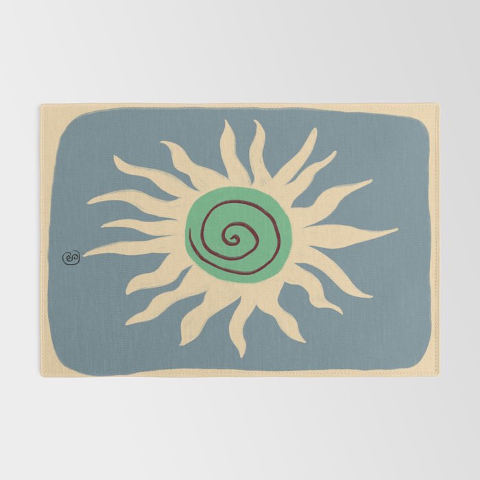 BLUE SUN Rug Gallery Image 2