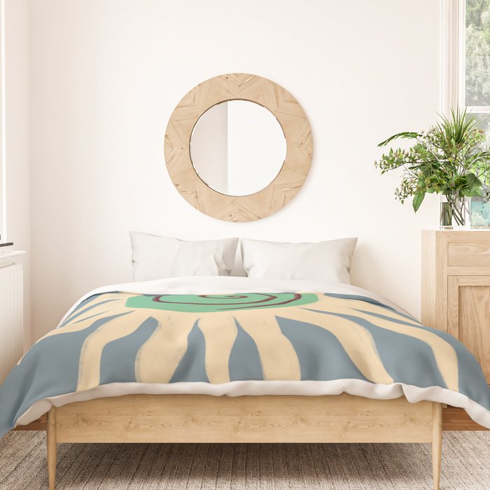 BLUE SUN Duvet Cover Gallery Image 3