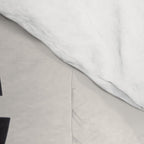 Black & White Minimalist Mid Century Paper collage Funky Black Ink Tribal Geometric by Ejaaz Haniff Comforter Gallery Image 4