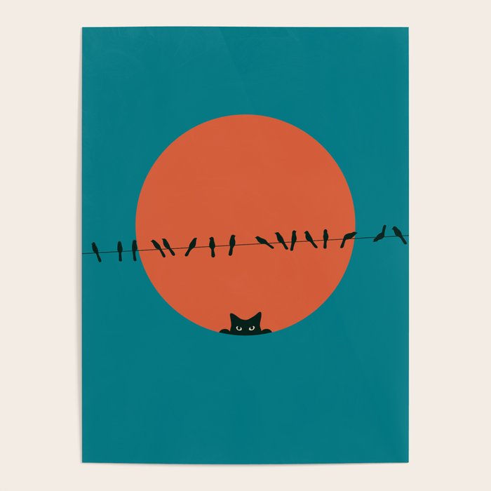 Cat Landscape 186 Poster Gallery Image 4