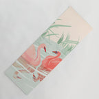 Pink Swans Yoga Mat Gallery Image 1