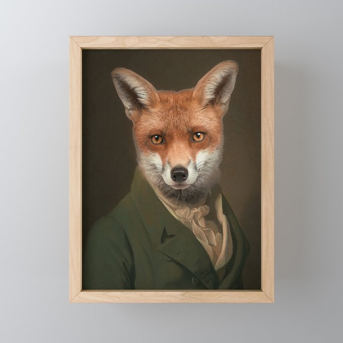 Lord Fox Mini Art Print Gallery Image 1