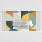 Mid Century Geometric 13 Desk Mat Gallery Image 1