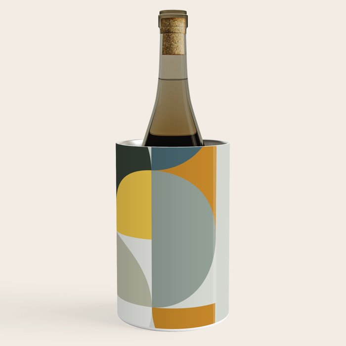 Mid Century Geometric 13 Wine Chiller Gallery Image 3