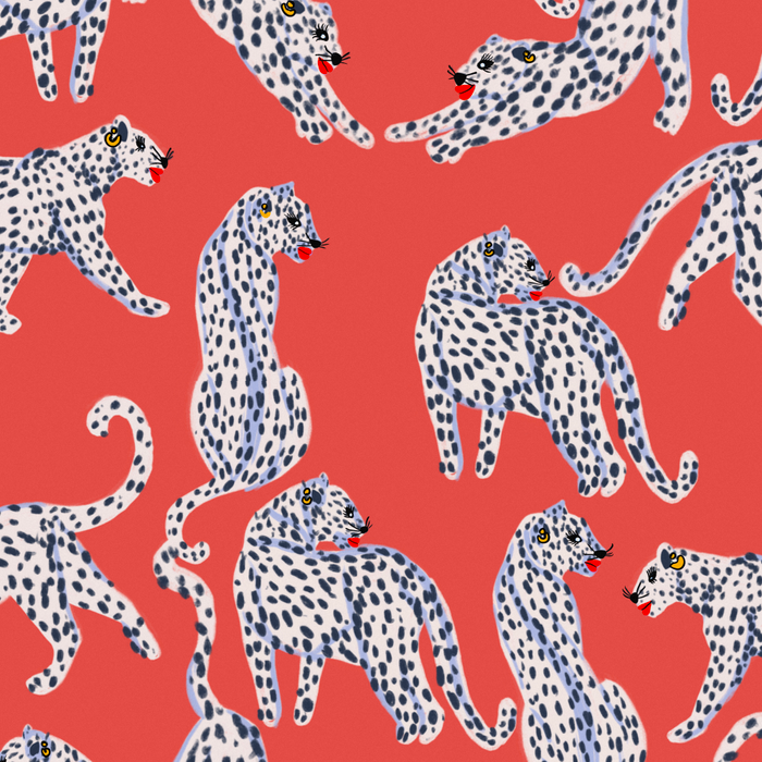 Fashionable white leopards  Coffee Mug Gallery Image 2