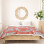 Fashionable white leopards  Duvet Cover Gallery Image 3