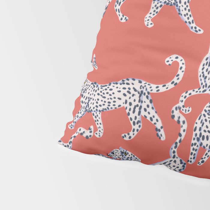 Fashionable white leopards  Pillow Sham Gallery Image 4