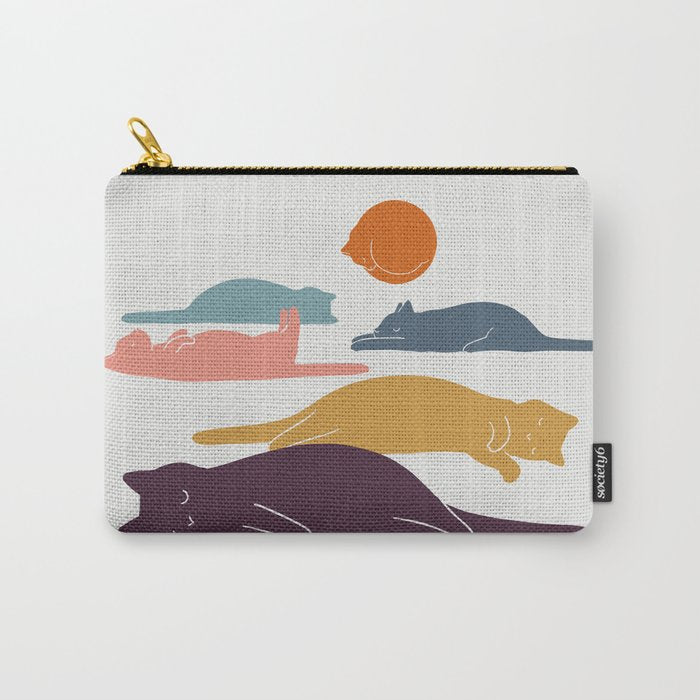 Cat Landscape 11 Carry All Pouch Gallery Image 1
