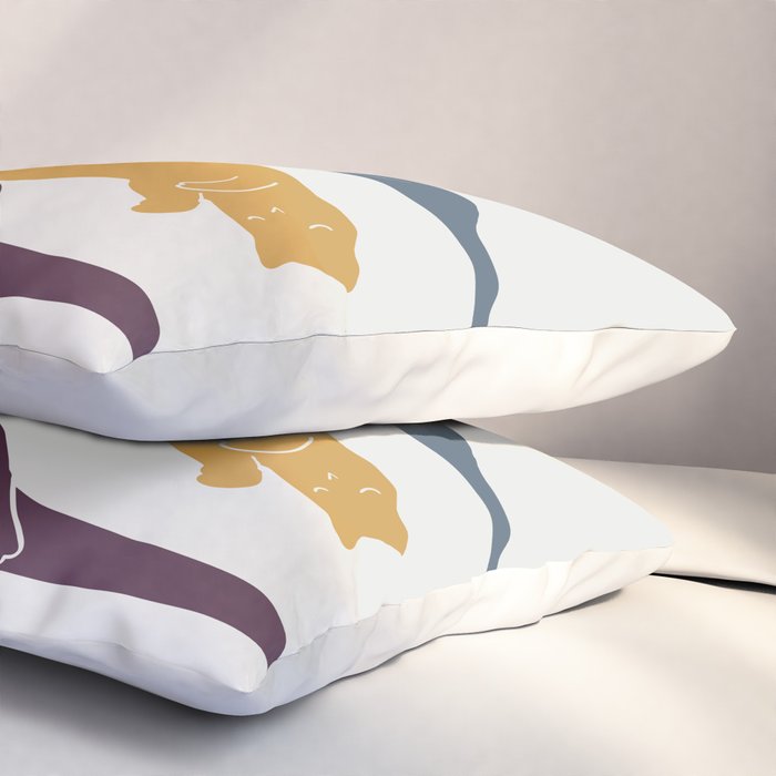 Cat Landscape 11 Pillow Sham Gallery Image 3