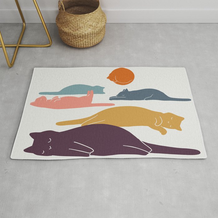 Cat Landscape 11 Rug Gallery Image 1