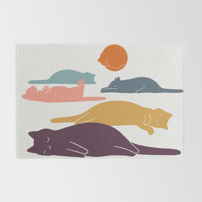 Cat Landscape 11 Rug Gallery Image 2
