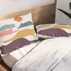 Cat Landscape 11 Pillow Sham Gallery Image 2