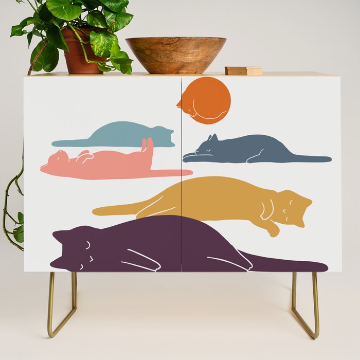 Cat Landscape 11 Credenza Gallery Image 1