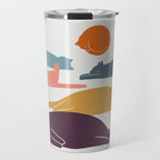 Cat Landscape 11 Travel Mug Gallery Image 1