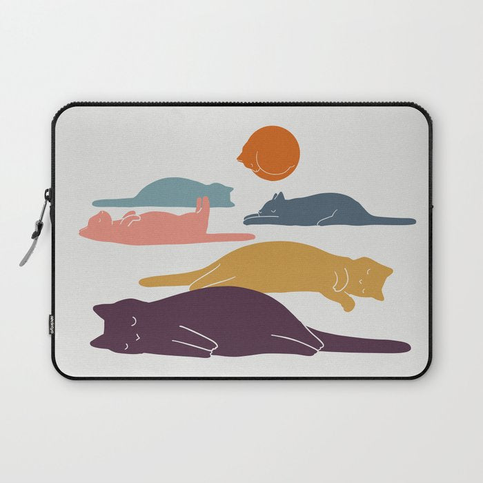 Cat Landscape 11 Laptop Sleeve Gallery Image 1