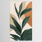 Abstract Art Tropical Leaves 147 Tablecloth Gallery Image 2