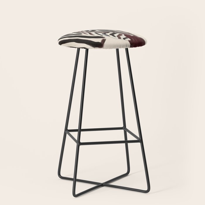 Zebra Stool Gallery Image 1