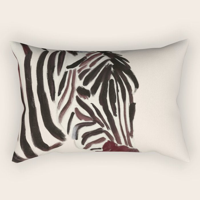 Zebra Rectangular Pillow Gallery Image 2