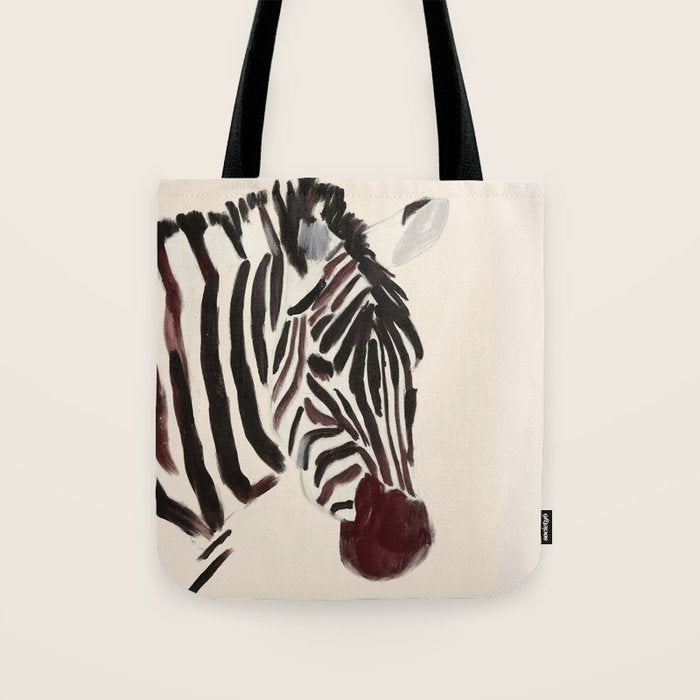 Zebra Tote Bag Gallery Image 1