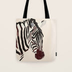 Zebra Tote Bag Gallery Image 1