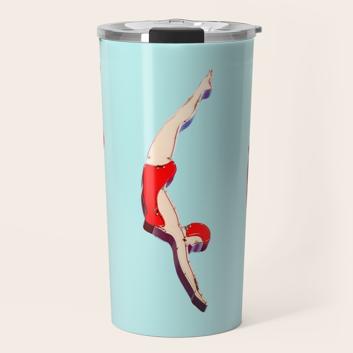 Swimmer Girls Travel Mug Gallery Image 1