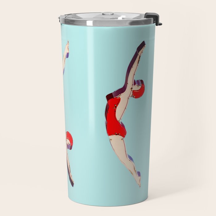 Swimmer Girls Travel Mug Gallery Image 2