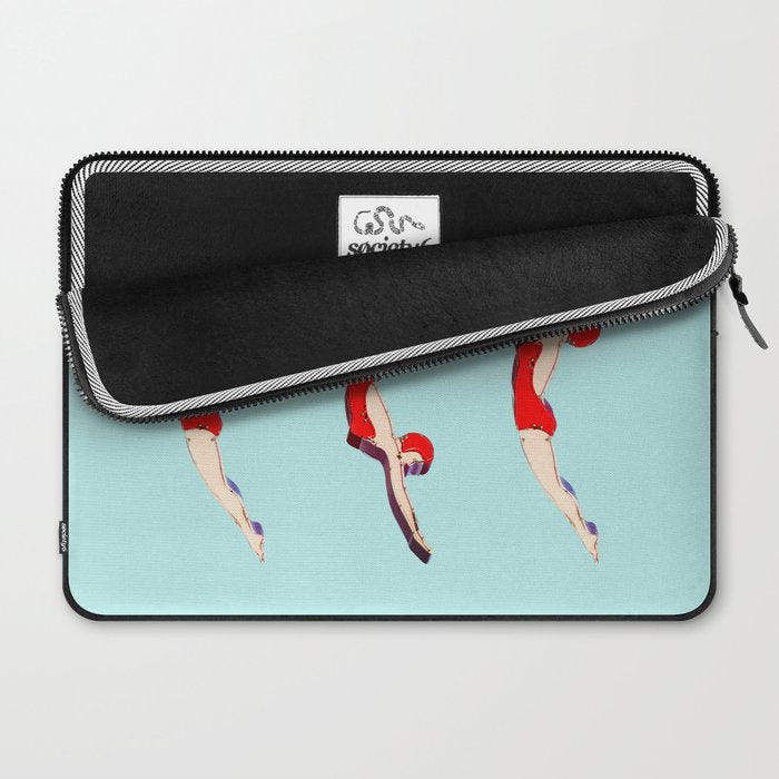 Swimmer Girls Laptop Sleeve Gallery Image 2