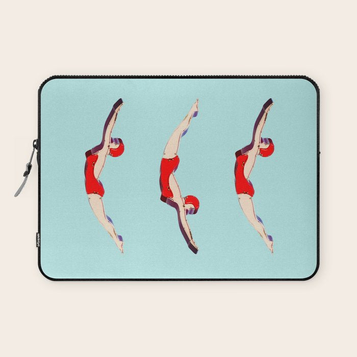 Swimmer Girls Laptop Sleeve Gallery Image 1