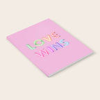 LOVE WINS - Rainbow Neon Notebook Gallery Image 2