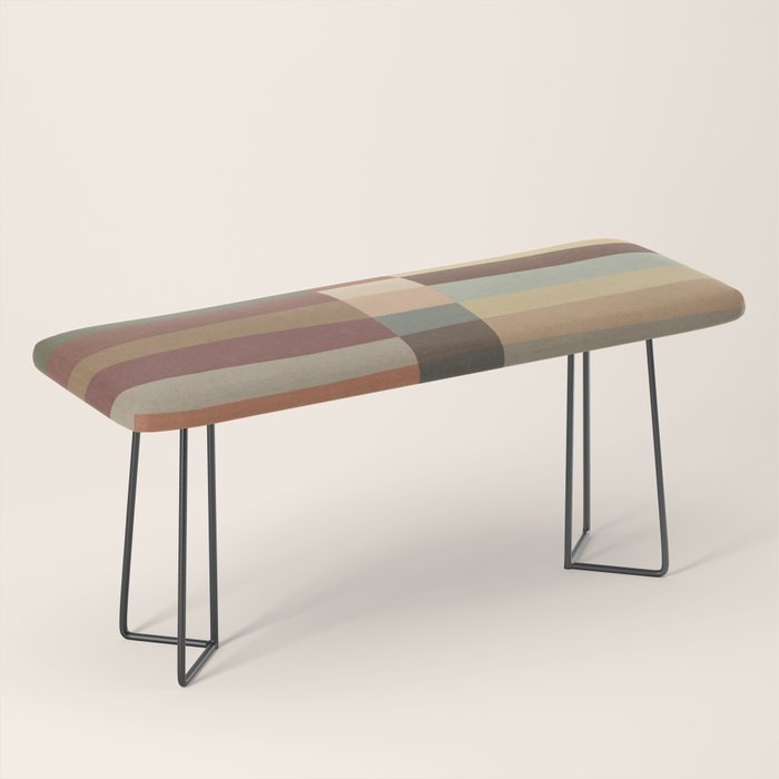 Mix of Stripes #5 Bench Gallery Image 1