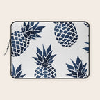 Pineapple Blue Denim Laptop Sleeve Gallery Image 1