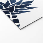 Pineapple Blue Denim Welcome Mat Gallery Image 2