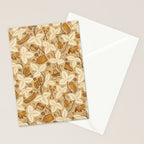 Summer Camping - Gold and cream Stationery Card Gallery Image 2