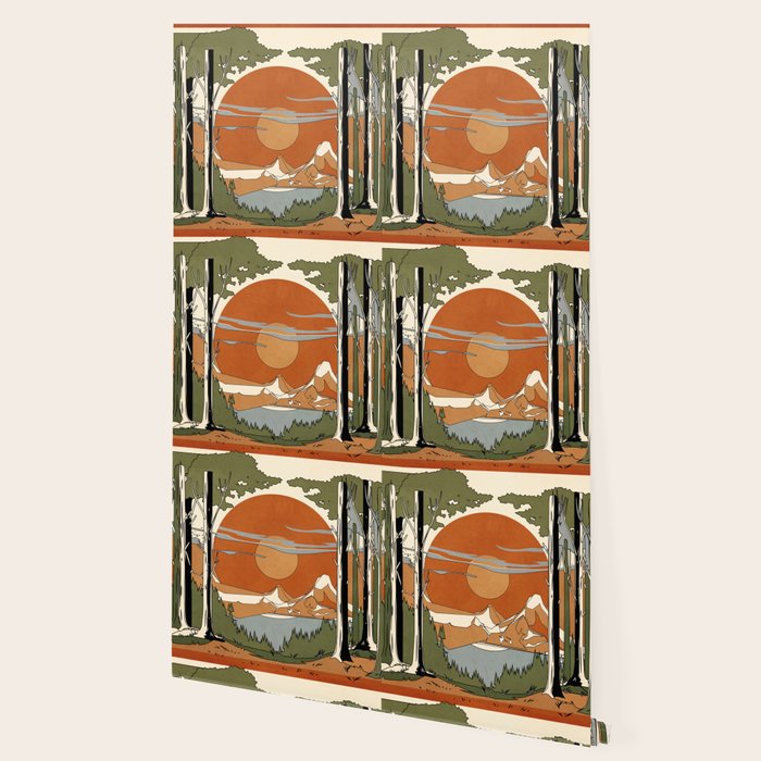 Wild Abstract Landscape 2 Wallpaper Gallery Image 2