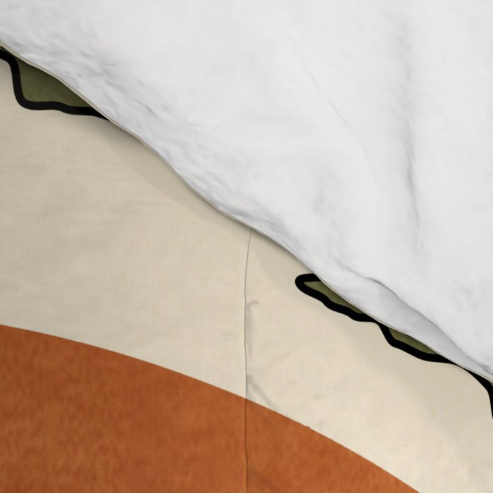 Wild Abstract Landscape 2 Comforter Gallery Image 4