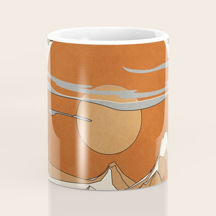 Wild Abstract Landscape 2 Coffee Mug Gallery Image 4