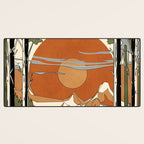 Wild Abstract Landscape 2 Desk Mat Gallery Image 3